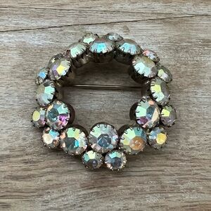 Vintage Aurora Borealis Brooch